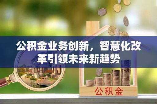 新丰公积金业务创新，智慧化改革引领未来新趋势