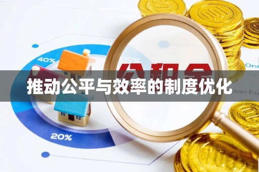 新丰推动公平与效率的制度优化