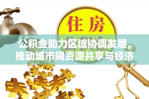 新丰公积金助力区域协调发展，推动城市间资源共享与经济均衡发展
