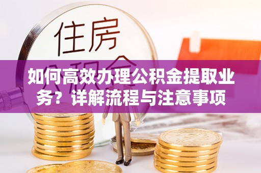 新丰如何高效办理公积金提取业务？详解流程与注意事项