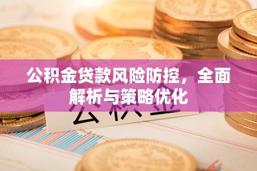 新丰公积金贷款风险防控，全面解析与策略优化