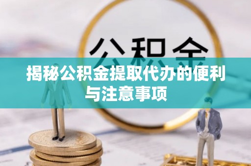 新丰揭秘公积金提取代办的便利与注意事项