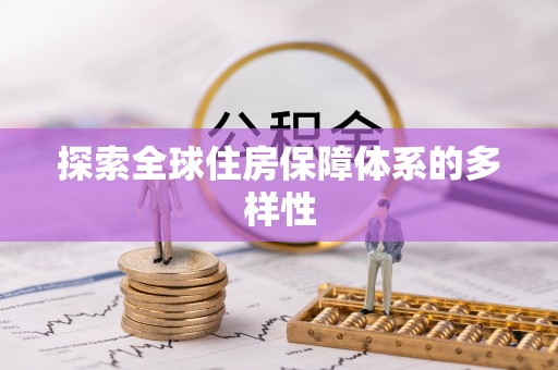新丰探索全球住房保障体系的多样性